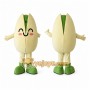 Pistachio Mascot Costume Full Body Cartoon Nut Character Outfit for Events, Parties & Promotions