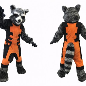 Adult Raccoon Mascot Costume Full Body Cartoon Raccoon Character Outfit for Events, Parties & Promotions