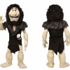 Adult Caveman Mascot Costume Stone Age Cartoon Character Suit for Party Halloween Event Promotion
