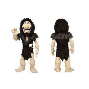 Adult Caveman Mascot Costume Stone Age Cartoon Character Suit for Party Halloween Event Promotion