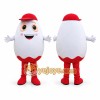 Cute Egg Mascot Costume Adult Size Cartoon Egg Character Outfit for Party Event Promotion Cute Egg Mascot Costume Adult Size Cartoon Egg Character Outfit for Party Event Promotion