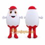 Cute Egg Mascot Costume Adult Size Cartoon Egg Character Outfit for Party Event Promotion