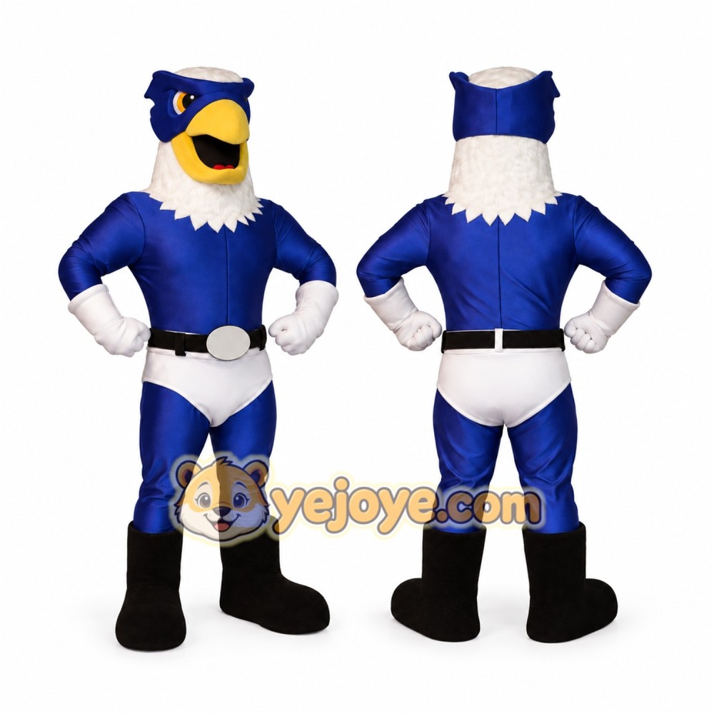 Eagle Mascot Costume Adult Full Body Bird Superhero Character Suit Eagle Mascot Costume Adult Full Body Bird Superhero Character Suit