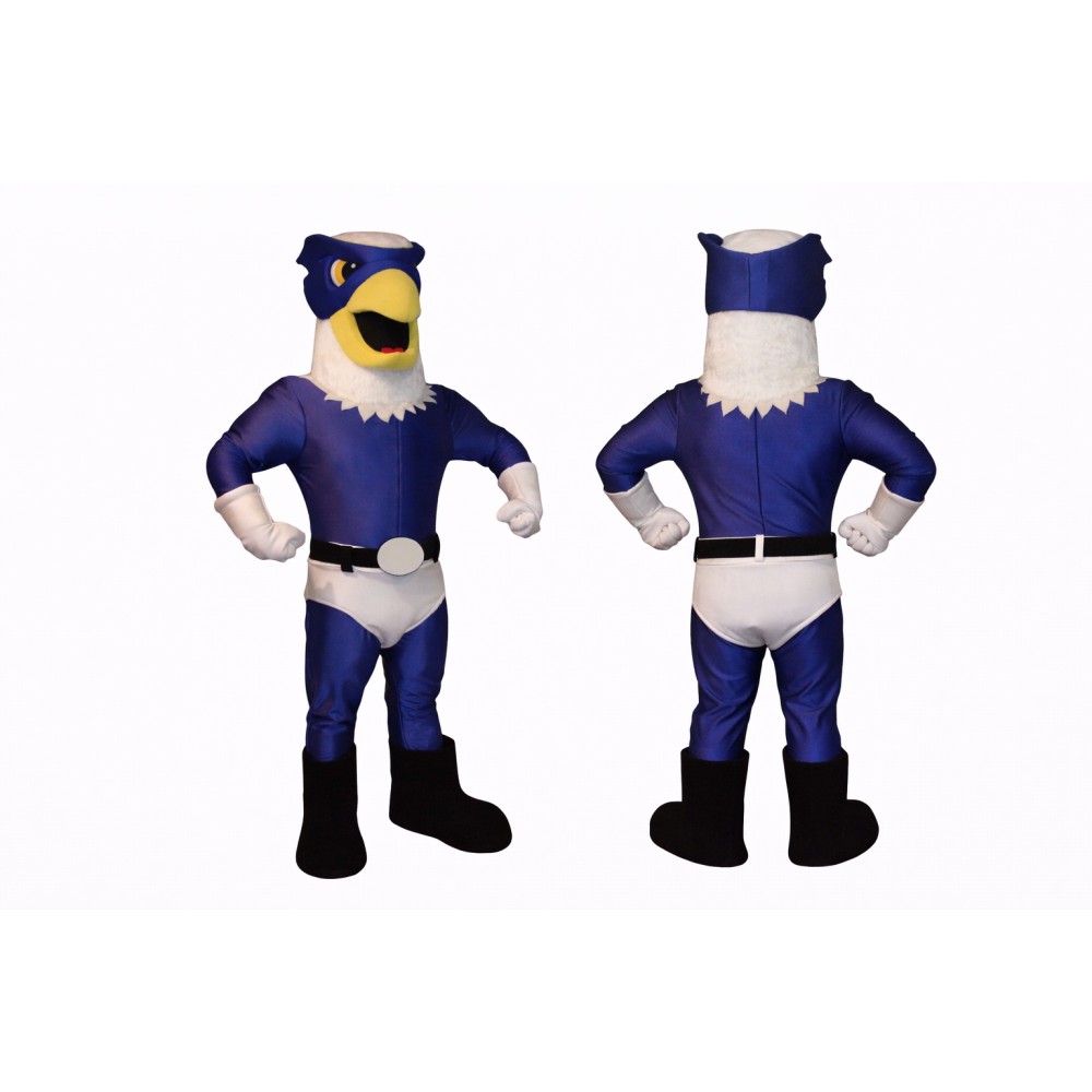 Eagle Mascot Costume Adult Full Body Bird Superhero Character Suit
