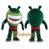Cartoon Green Alien Mascot Costume Adult Funny Monster Character Outfit for Party Halloween Event Cartoon Green Alien Mascot Costume Adult Funny Monster Character Outfit for Party Halloween Event