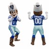 Funny Cowboy Mascot Costume Adult Western Cowboy Character Outfit for Party Halloween Event