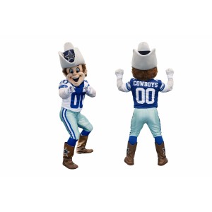 Funny Cowboy Mascot Costume Adult Western Cowboy Character Outfit for Party Halloween Event