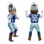 Funny Cowboy Mascot Costume Adult Western Cowboy Character Outfit for Party Halloween Event