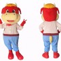 Cartoon Cow Mascot Costume Adult Full Body Animal Character Suit
