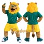 Lion Mascot Costume Adult Full Body Cartoon Animal Character Suit