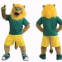 Lion Mascot Costume Adult Full Body Cartoon Animal Character Suit