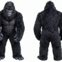 Adult Gorilla Mascot Costume Realistic Black Ape Character Outfit for Party Events Halloween Promotion