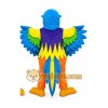 Colorful Parrot Mascot Costume Adult Full Body Bird Character Suit Colorful Parrot Mascot Costume Adult Full Body Bird Character Suit