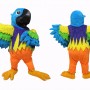 Colorful Parrot Mascot Costume Adult Full Body Bird Character Suit