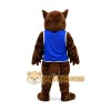 Owl Mascot Costume with Blue Sports Jersey Full Body Cartoon Owl Character Outfit Owl Mascot Costume with Blue Sports Jersey Full Body Cartoon Owl Character Outfit