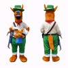 Kangaroo Mascot Costume Adult Full Body Animal Character Suit with Baby Kangaroo