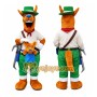 Kangaroo Mascot Costume Adult Full Body Animal Character Suit with Baby Kangaroo