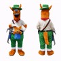 Kangaroo Mascot Costume Adult Full Body Animal Character Suit with Baby Kangaroo