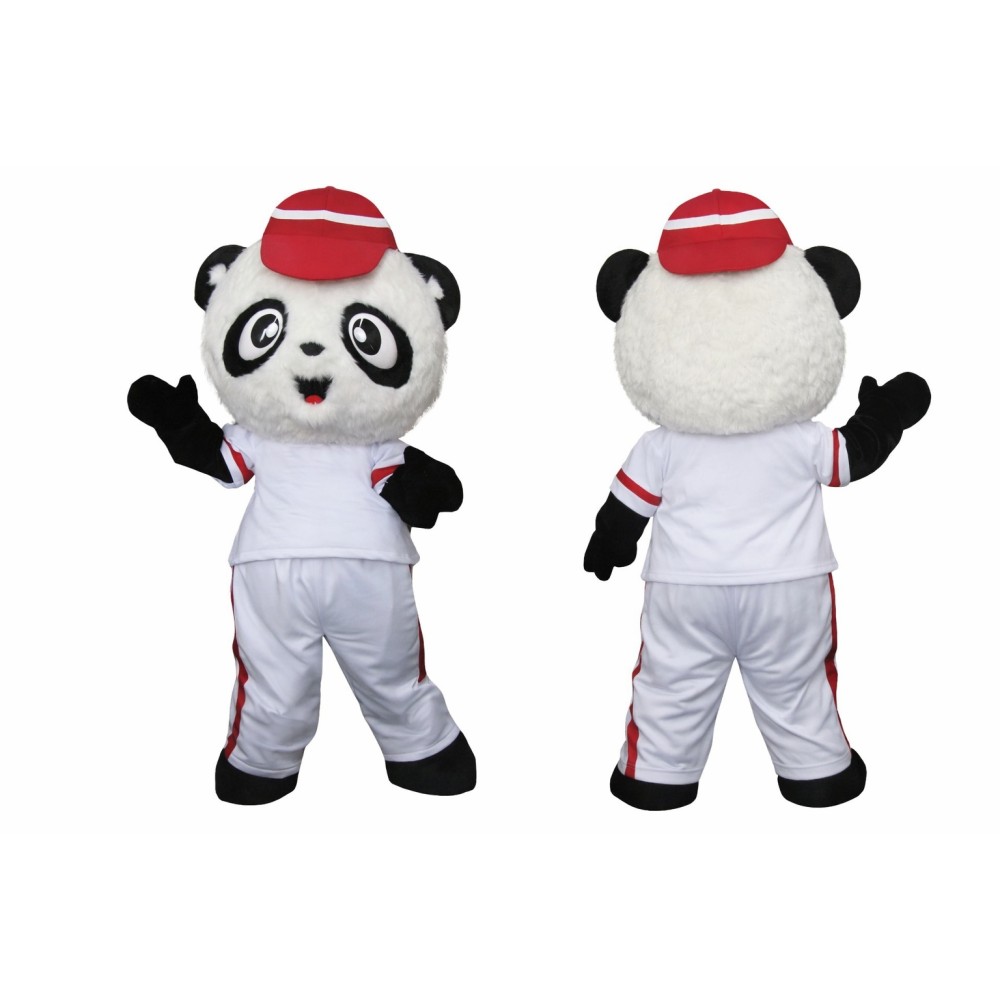 Adult Panda Mascot Costume Sport Uniform Full Body Cartoon Character Outfit for Events & Promotions