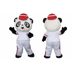 Adult Panda Mascot Costume Sport Uniform Full Body Cartoon Character Outfit for Events & Promotions