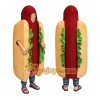 Adult Hot Dog Mascot Costume Full Body Fast Food Character Outfit for Events, Parties & Promotions