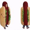 Adult Hot Dog Mascot Costume Full Body Fast Food Character Outfit for Events, Parties & Promotions