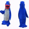 Blue Walrus Mascot Costume Full Body Cartoon Sea Animal Character Outfit