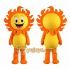 Cartoon Sun Mascot Costume Adult Sunshine Character Outfit for Party Halloween Event Promotion Cartoon Sun Mascot Costume Adult Sunshine Character Outfit for Party Halloween Event Promotion