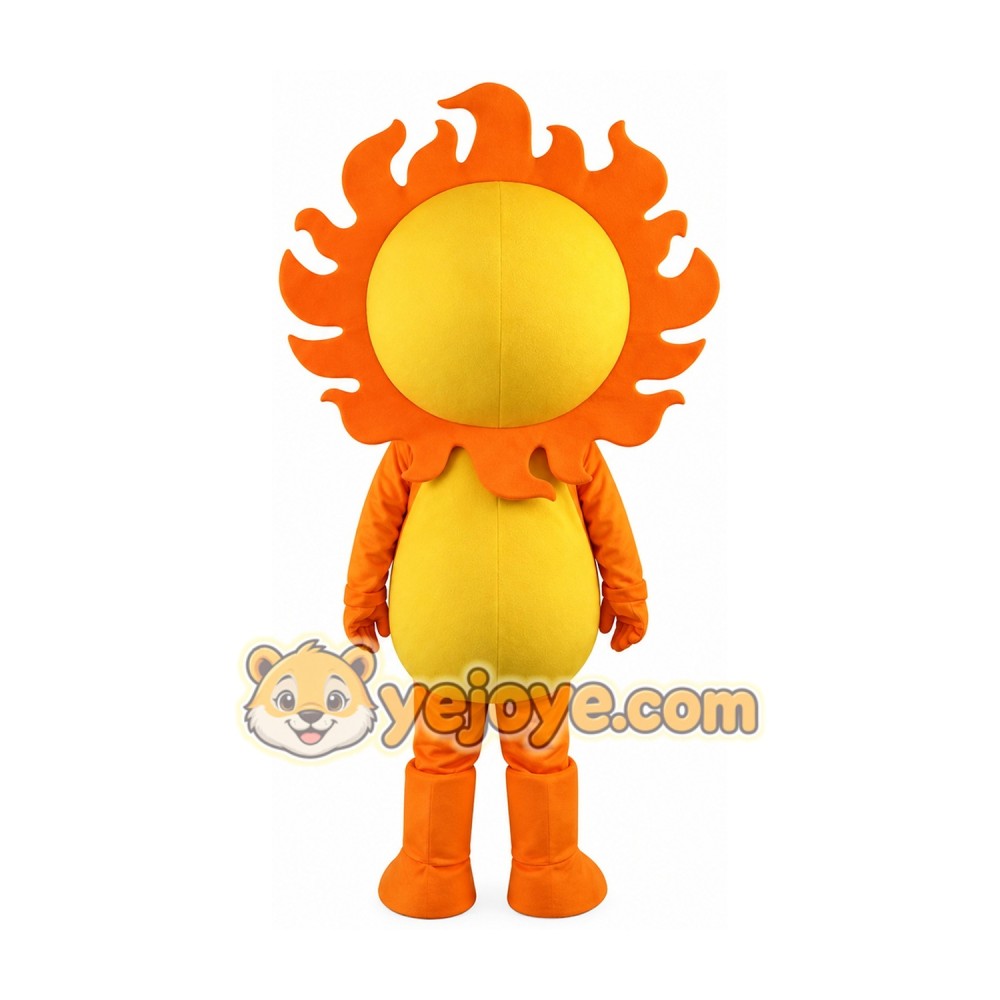 Cartoon Sun Mascot Costume Adult Sunshine Character Outfit for Party Halloween Event Promotion Cartoon Sun Mascot Costume Adult Sunshine Character Outfit for Party Halloween Event Promotion