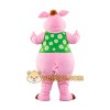 Pink Pig Mascot Costume with Daisy Vest Full Body Cartoon Farm Animal Character Outfit for Events, Parties & Promotions Pink Pig Mascot Costume with Daisy Vest Full Body Cartoon Farm Animal Character Outfit for Events, Parties & Promotions