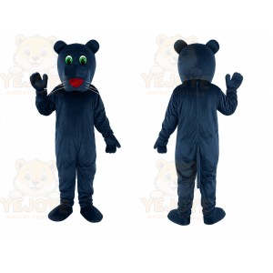Blue Bear Mascot Costume