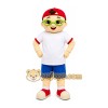 Cartoon Boy Mascot Costume Cartoon Boy Mascot Costume