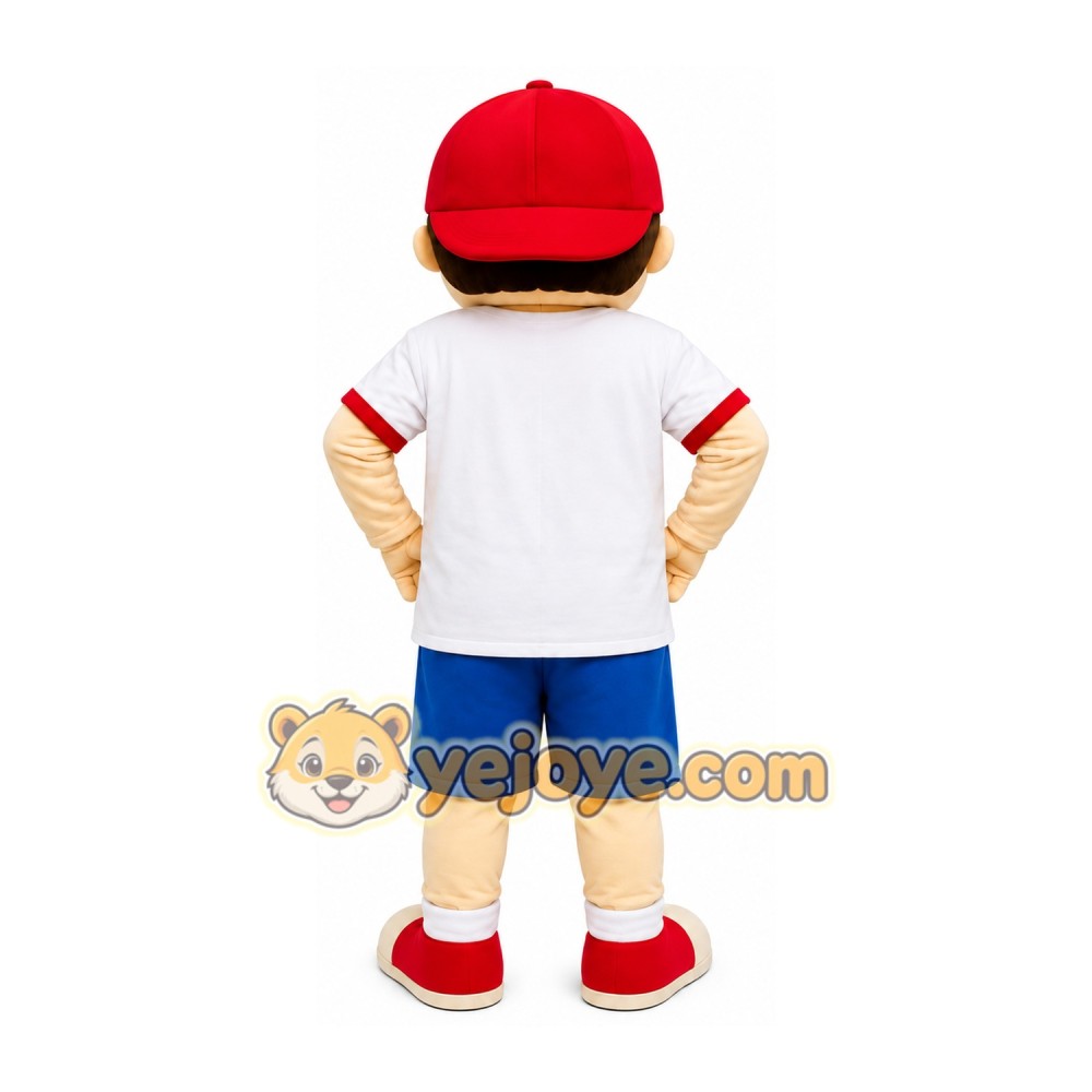 Cartoon Boy Mascot Costume Cartoon Boy Mascot Costume