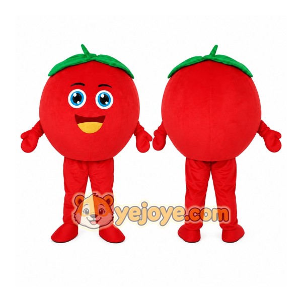 Red Tomato Mascot Costume
