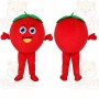 Red Strawberry Mascot Costume