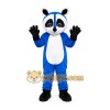 Blue Raccoon Mascot Costume Blue Raccoon Mascot Costume