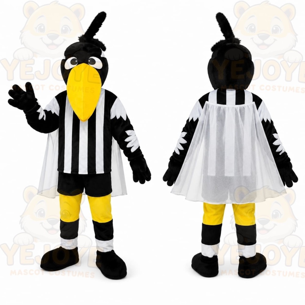 Crow Mascot Costume Black Bird Mascot Costume