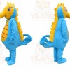 Blue Seahorse Mascot Costume