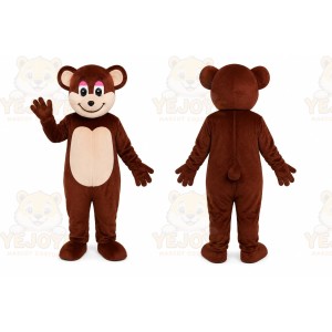 Brown Bear Mascot Costume