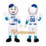 Baseball Player Mascot Costume