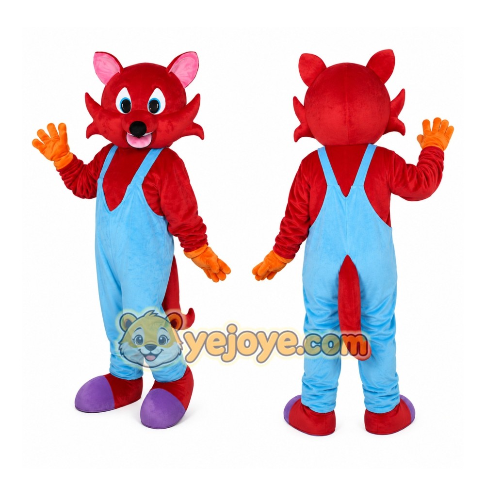 Red Fox Mascot Costume Red Fox Mascot Costume