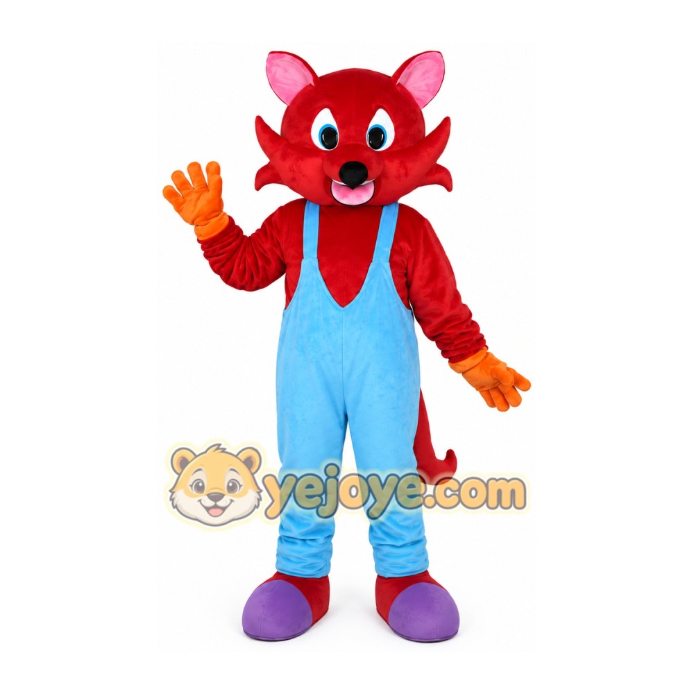 Red Fox Mascot Costume Red Fox Mascot Costume