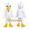 White Duck Mascot Costume White Duck Mascot Costume