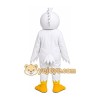 White Duck Mascot Costume White Duck Mascot Costume
