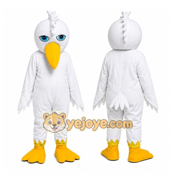 White Duck Mascot Costume