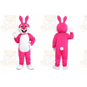 Pink Rabbit Mascot Costume