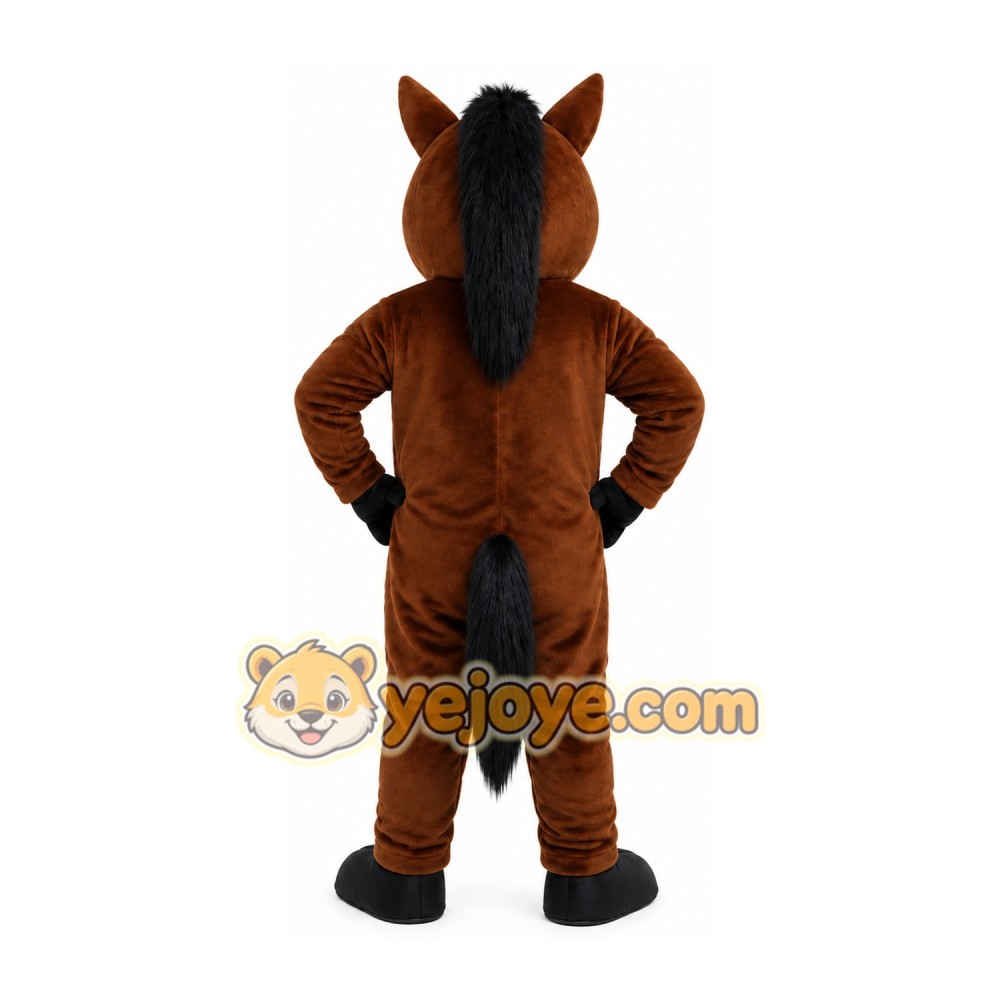 Brown Hog Mascot Costume Brown Hog Mascot Costume