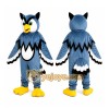 Blue Owl Bird Mascot Costume Blue Owl Bird Mascot Costume