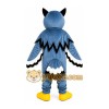 Blue Owl Bird Mascot Costume Blue Owl Bird Mascot Costume