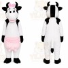 Cute Cow Mascot Costume